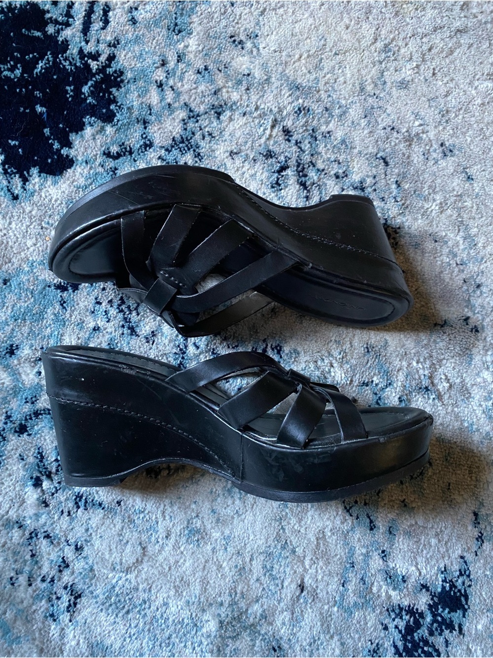 Vintage Unionbay Platform Wedge Sandals